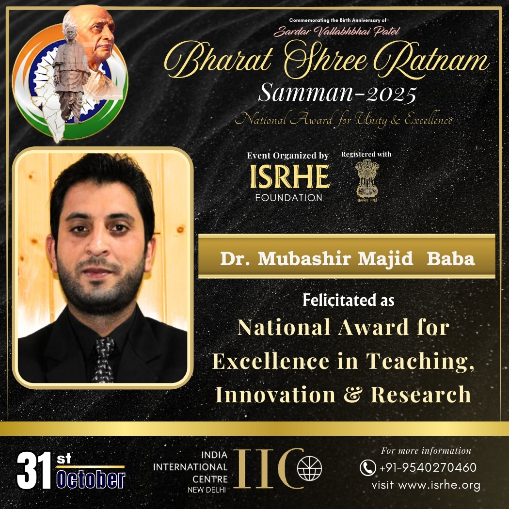 Dr. Mubashir Majid  Baba